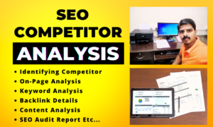 Identifying Competitor On-Page Analysis Report Keyword Analysis Backlink Details Content Analysis SEO Report